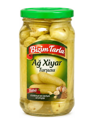 Pickled White Cucumbers
