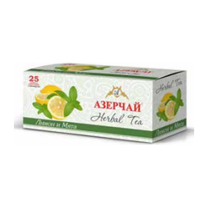 Azerçay Herbal Tea Lemon & Mint Tea bag
